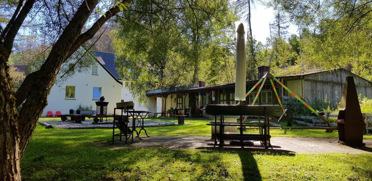 Naturferienhaus Luppbodemühle Allrode Exterior foto